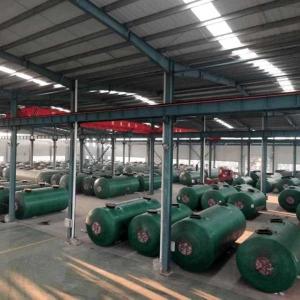 China Double Walled Oil Tank Fiberglass Steel 20m3 30m3 Underground wholesale