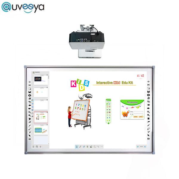 Quality 4K SKD Portable Interactive Digital Whiteboard Multi Touch for sale
