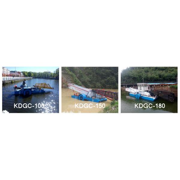2000m2 5m3 Aquatic Weed Harvester Weed Cutting Machine