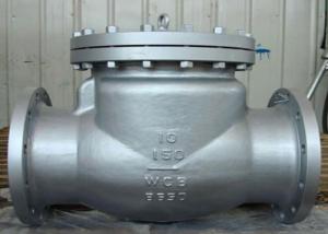 Stable Performance Cast Check Valve , CS and SS Swing Check Valve