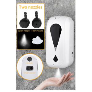 China Touch Free ABS 1000ml Automatic Hand Soap Dispenser USB charging wholesale
