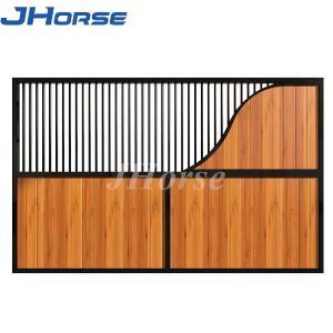 China Customizable Horse Stable Partitions Side Wall With Top Curve wholesale