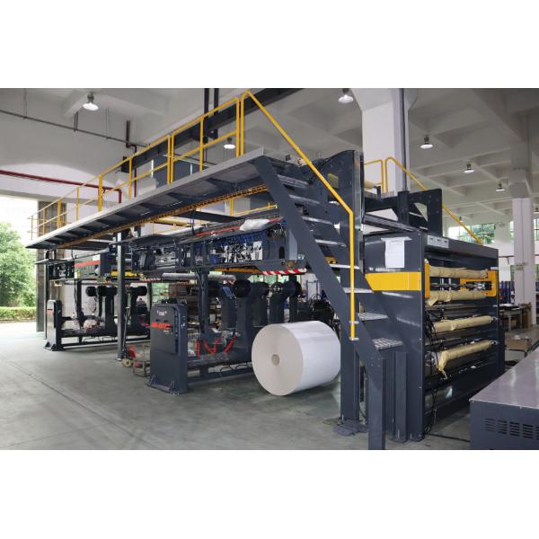 Automatic Paper Splicing and Pallet Change System High Precision Double Rotary Paper Roll Sheeting Machine