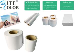 Digital Printing Minilab Photo Paper A3 Matte Photo Paper Resin Coated Microporous Glossy Surface