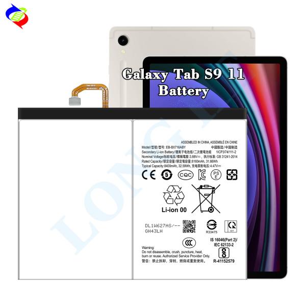 EB-BX716ABY Tablet Battery for Tab s9 11 2023 X710 Original Replacement Battery