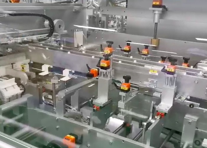 High Output Horizontal Cartoning Machine Flexible Software Easy Installation