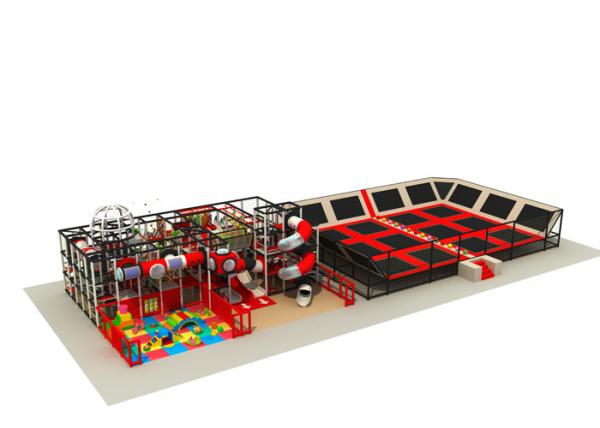 Quality Customized Kids Indoor Playground Equipment With Building Blocks Area KP160509 for sale