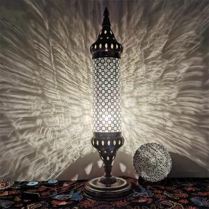 China Retro Romantic Table Lamp Decorative Light Turkish Lamp unique lights(WH-VTB-19) wholesale