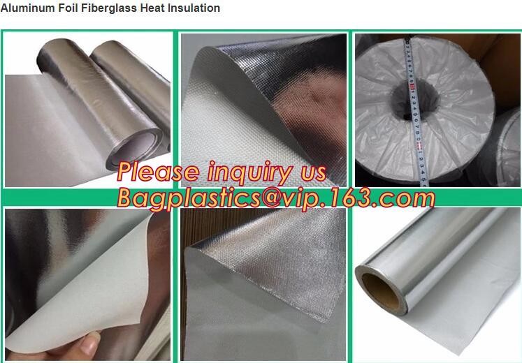 Foil crim kraft insulation,Alu foil FSK insulation, FOIL scrim kraft facing, reflective aluminium foil insulation,bonded