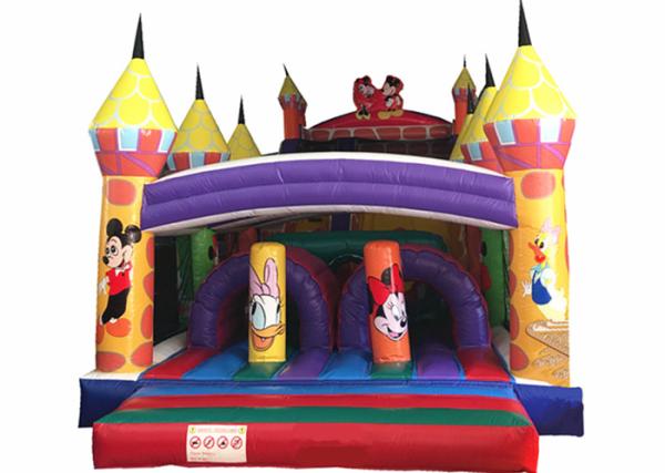 Quality Common Inflatable Obstacle Courses / Inflatable Mickey Obstacle Games for sale