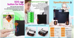 China worlds smallest gps tracking gps tracker gps tracking system personal with panic button Black LK910 garmin gps on sale