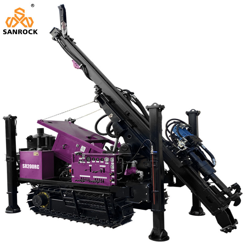 Reverse Circulation Drilling Rig Hydraulic RC Drilling Machine Depth 200m Exploration Core Drilling Rig