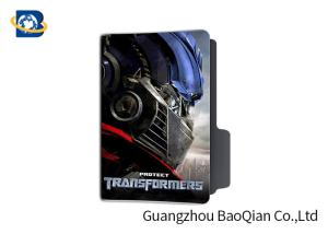 China Transformers 3D Lenticular Printing Service , Plastic Document Folder Flip Effect wholesale