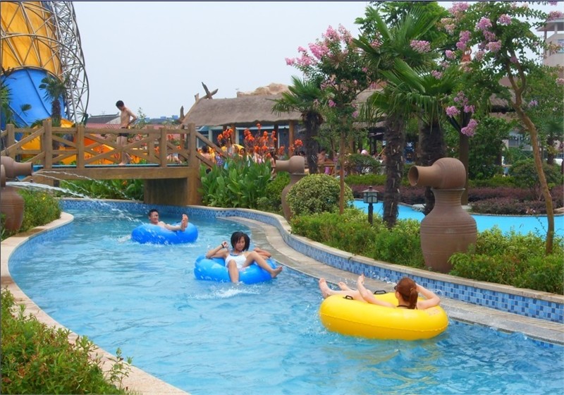 Hold Up 300kg Water Park Slide Amusement Water Park Rides