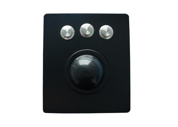 Quality IP65 Military Trackball Module Three Round Keys USB Trackball Mouse Anti Vibration for sale