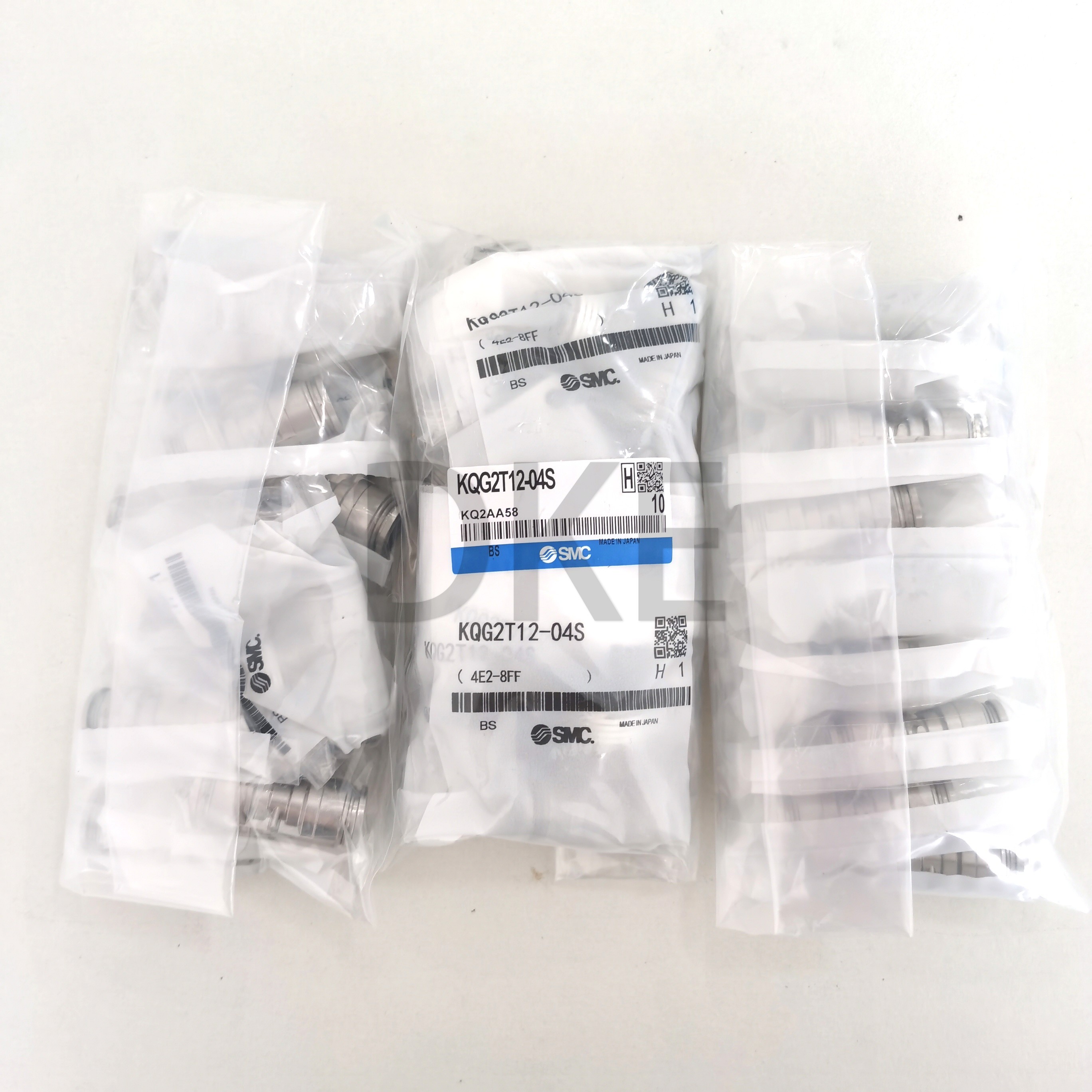 KQG2T12-04S Pneumatic Tee Fitting Connector SUS316 Pneumatic Air Fittings