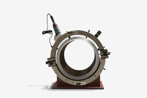 China Split Frame Design Portable On Site Pipe Cutting And Beveling Machine Electric Driven wholesale