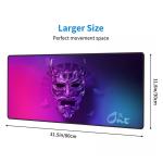 Custom Graphic Print Non Slip Neoprene Rubber Xxl Mouse Pad for Office Keyboard