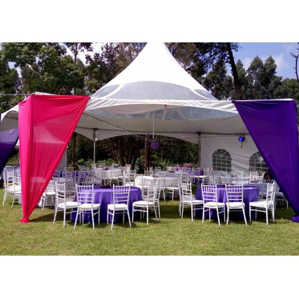 Transparent Wedding 8m Pagoda Party Tent For Dining Reception