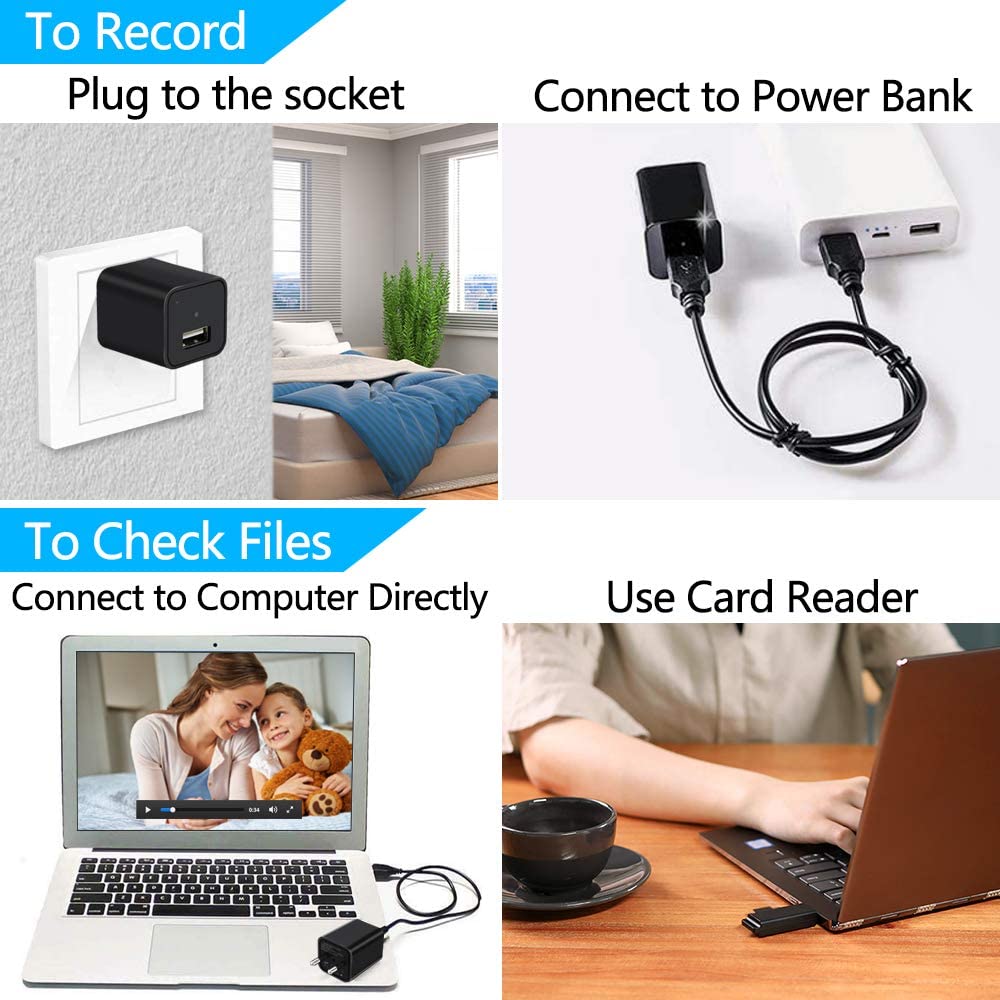 30fps 2 Million Pixels Tuya Hidden Camera IOS7.0 Android3.0 Support