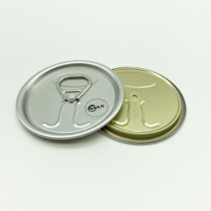 China 63mm Narrow Cap Aluminum Easy Open Ends For Canned Milk wholesale