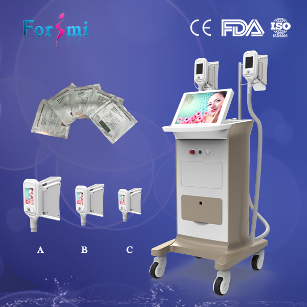 cryolipolysis 3 handles 3.5 inch Cryolipolysis Slimming Machine FMC-I Fat Freezing Machine
