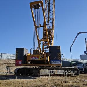 Second Hand  XCMG Crawler Cranes Used For Maintenance In Oil And Gas Facilities