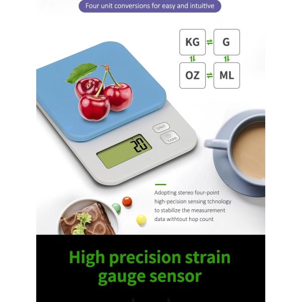 ABS Plastic Food Scale Digital Kitchen Food Weighing Scale Kitchen Scale Digital