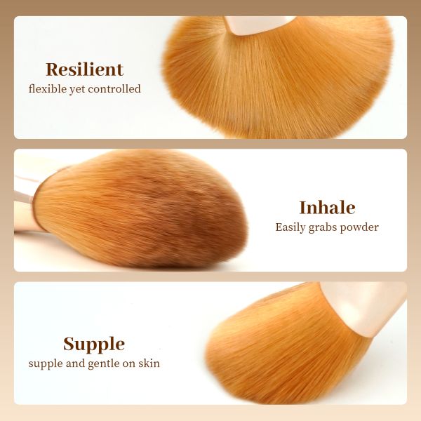 Makeup brush set packaging and display