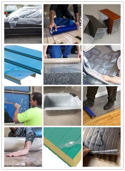 Blue Surface Protective Film Temporary PE Protective Cover Sheet