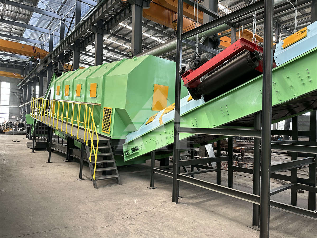 Automatic Waste Sorting Msw Trommel Screen Drum Self Cleaning Municipal Waste Sorting Machine