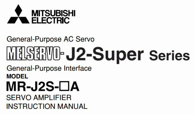 MR-J2S-40CP-S084 Mitsubishi Driver Box Inverter Servo Amplifiers