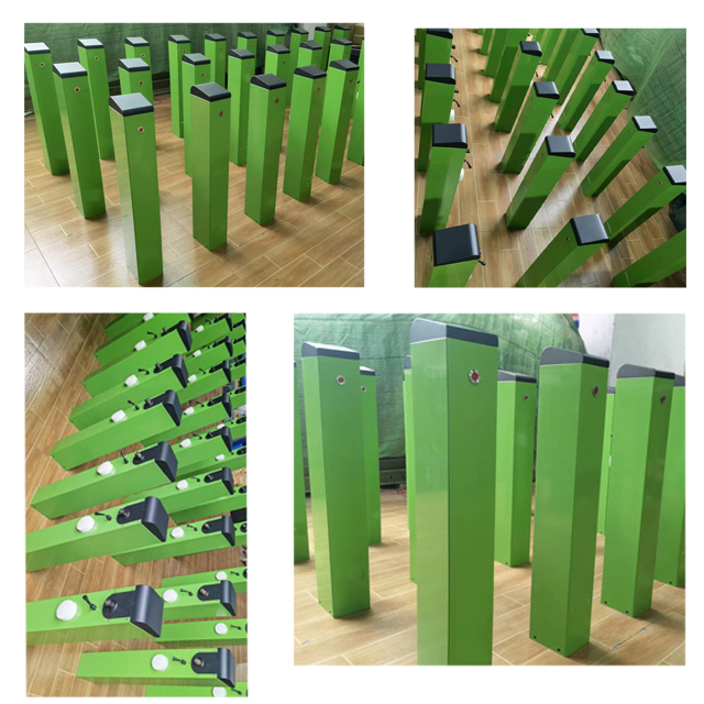 Personal Parking Lot Barrier Gate Customizable Adjustable With 1.5m Arm Length