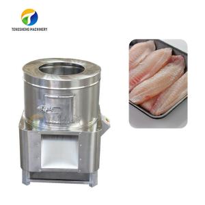 China Brush SS Scale Fleecing Fish Skin Removing Machine Automatic Weakfish wholesale