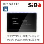 Customized Control Panel 7 Inch Android POE LED Light Touch Screen For Building
