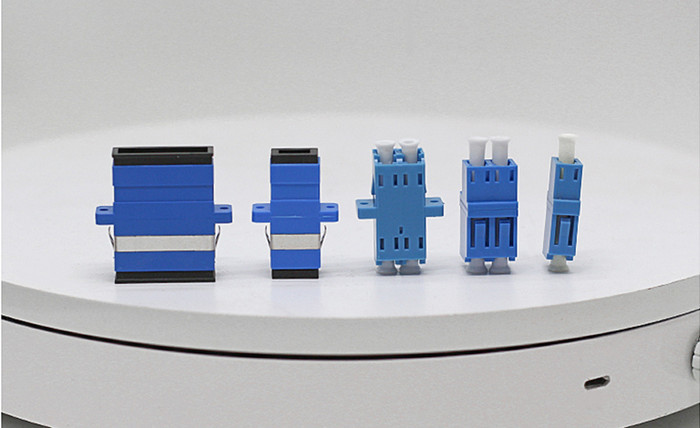 Multimode Optical SC Adapter Duplex OM4 Fiber Optic Adapter Coupler