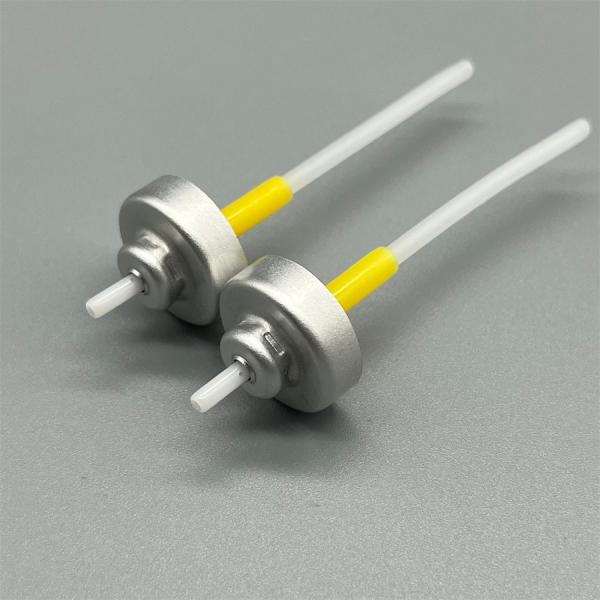 Durable 20mm Plastic Stem Metered Valve Aerosol Precise Flow Control For Various Industries