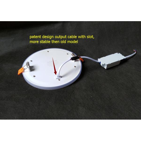 Flush Mounted Double Color LED Panel Light With Improved Flat Cable 6 + 3W