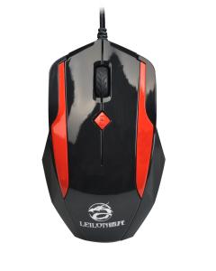 China Blue LED Computer Gaming Mouse , Wired 4 Button Gaming Mouse wholesale