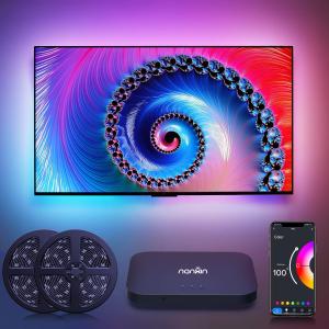 Voice Control Smart TV Ambient Lighting Sync RGBIC Color CE FCC Certification