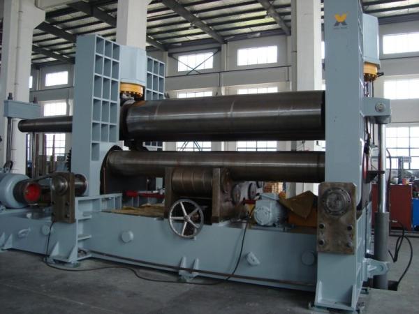 Quality 50mm Three 3 Roll NC Cnc Hydraulic Plate Bending Machine Profile Cone Rolling for sale
