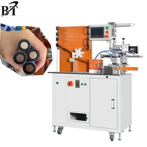 China 32650 Battery Automatic Labeling Machine With 42 Point PLC Programmer wholesale