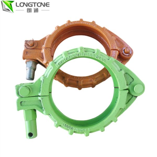CIFA Trailer Truck Mounted Concrete Pump Pipe Clamp For Rubber Hose