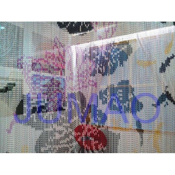 Contemporary Style Metal Chain Link Curtains Outdoor With Various Colors