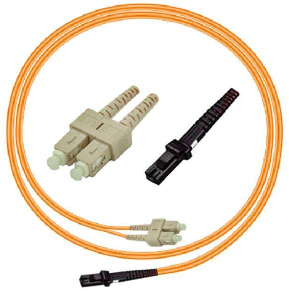 Quality LSZH Fiber Optic Patch Cord , 3.0mm 2M MTRJ Patch Cord Duplex for sale