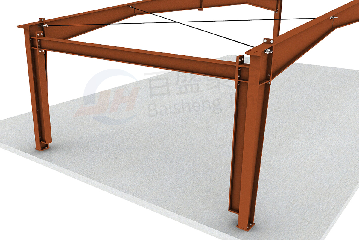 Q235B / Q345B Corrugated Sheet Metal Shed Corrugated Steel Buildings Carport