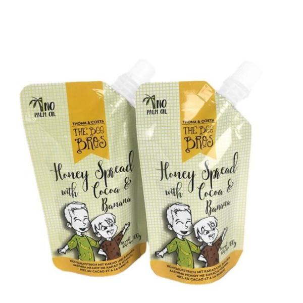 100mic 500ml High End Plastic Stand Up Pouch With Spout Packaging