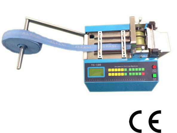 Quality YS-160W Heavy Duty Elastic Webbing Tape Cut-To-Length Machine Automatic English Language for sale