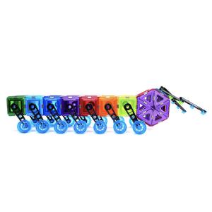 China 3Y+ Multicolour Magnetic Blocks Accessories Caterpillar Magnetic Play Blocks wholesale