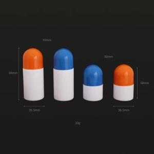 China Refillable Roll On Body Deodorant Container 30ML 50ML Empty Liquid Bottles wholesale